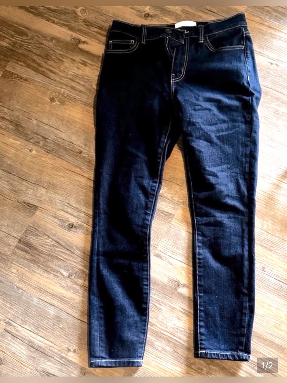 Current Elliott dark Wash skinny jeans size 27